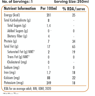 Nuts & Seed Milk Alternative Almond+ | 250 ml