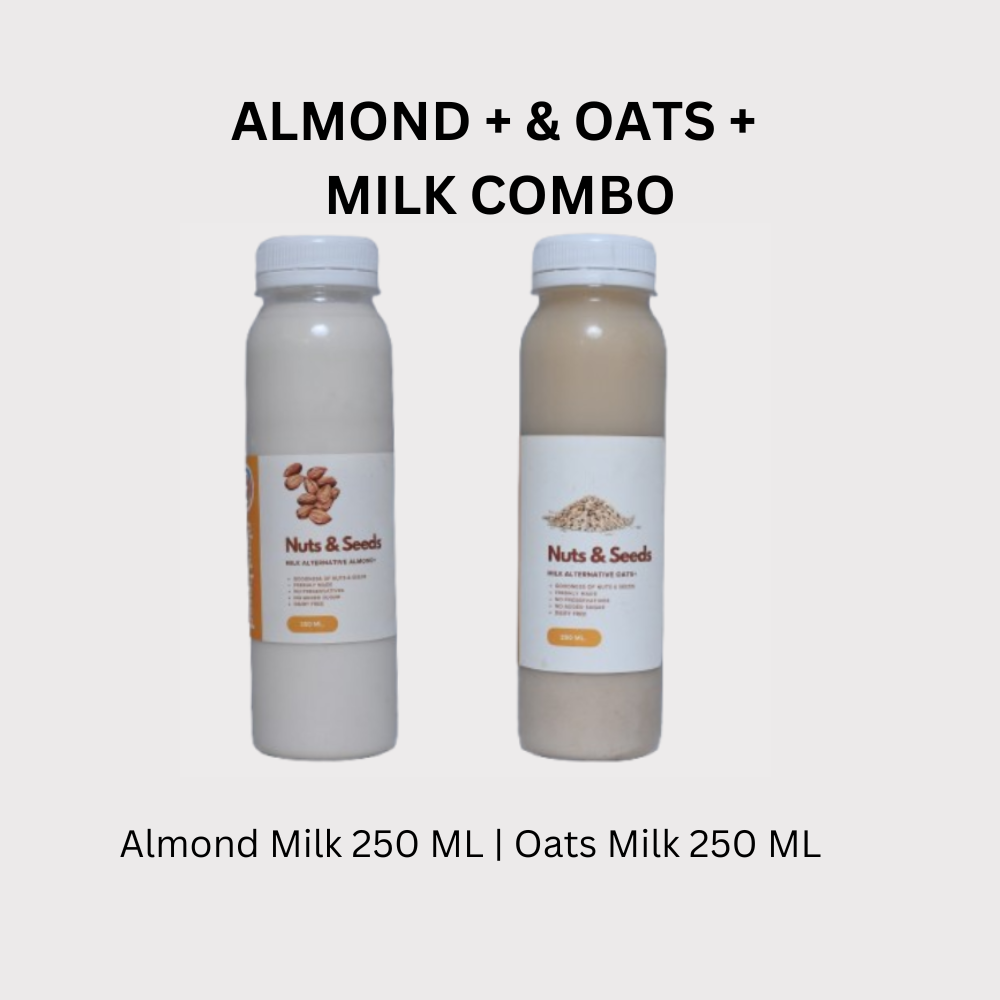 Almond+ & Oats+ Milk Combo – PBW Foods Private Limited