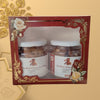 Diwali Gift Box : Stuffed Choco Cookies Pack of 2 Jars 400g + Free Decorative Diya